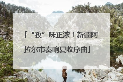 “孜”味正浓！新疆阿拉尔市奏响夏收序曲