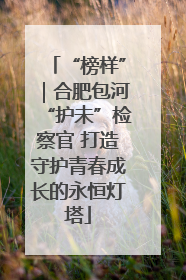 “榜样”｜合肥包河“护未”检察官 打造守护青春成长的永恒灯塔