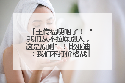 王传福哽咽了！“我们从不拉踩别人，这是原则”！比亚迪：我们不打价格战