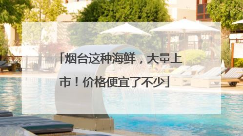 烟台这种海鲜，大量上市！价格便宜了不少