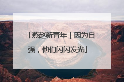 燕赵新青年｜因为自强，他们闪闪发光