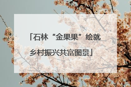石林“金果果”绘就乡村振兴共富图景