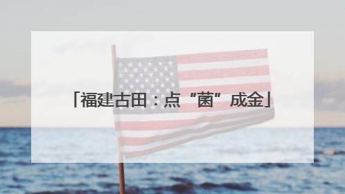 福建古田：点“菌”成金