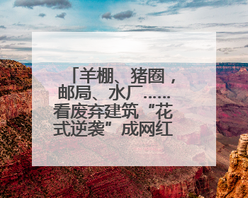 羊棚、猪圈，邮局、水厂……看废弃建筑“花式逆袭”成网红村咖
