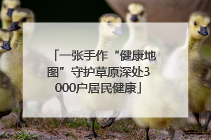 一张手作“健康地图”守护草原深处3000户居民健康