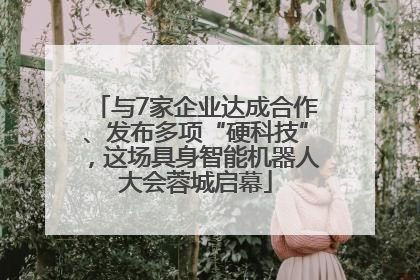 与7家企业达成合作、发布多项“硬科技”，这场具身智能机器人大会蓉城启幕