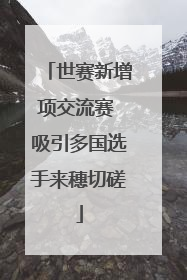 世赛新增项交流赛 吸引多国选手来穗切磋