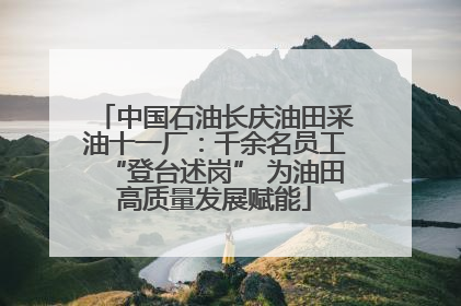 中国石油长庆油田采油十一厂：千余名员工“登台述岗” 为油田高质量发展赋能