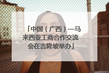 中国（广西）—马来西亚工商合作交流会在吉隆坡举办