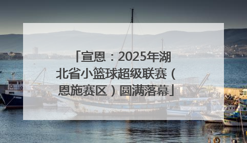 宣恩：2025年湖北省小篮球超级联赛（恩施赛区）圆满落幕