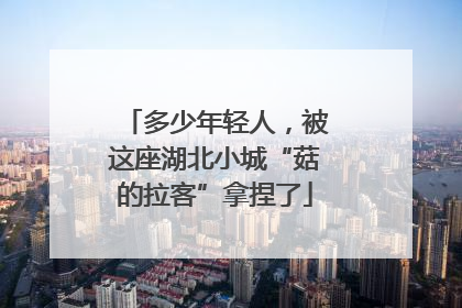 多少年轻人，被这座湖北小城“菇的拉客”拿捏了