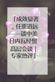 成效显著，任重道远——谈中美日内瓦经贸高层会谈｜专家热评