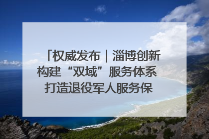 权威发布｜淄博创新构建“双域”服务体系 打造退役军人服务保障“淄博样板”