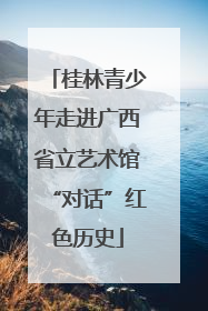 桂林青少年走进广西省立艺术馆“对话”红色历史