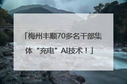 梅州丰顺70多名干部集体“充电”AI技术！