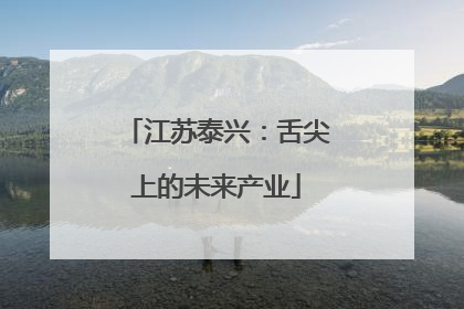 江苏泰兴：舌尖上的未来产业