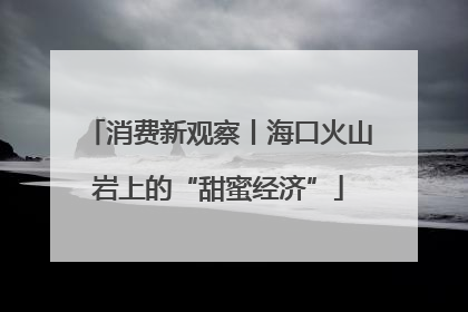 消费新观察丨海口火山岩上的“甜蜜经济”