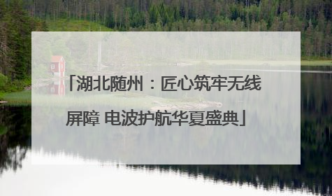 湖北随州：匠心筑牢无线屏障 电波护航华夏盛典