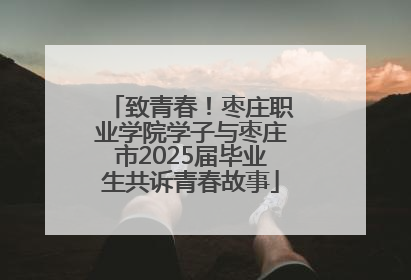 致青春！枣庄职业学院学子与枣庄市2025届毕业生共诉青春故事