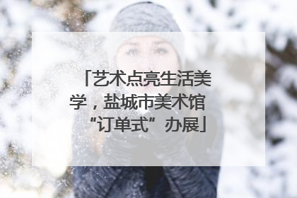 艺术点亮生活美学，盐城市美术馆“订单式”办展