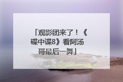 观影团来了！《碟中谍8》看阿汤哥最后一舞