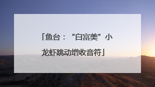 鱼台：“白富美”小龙虾跳动增收音符