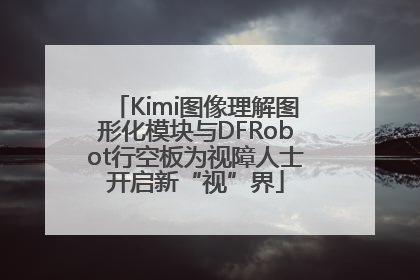 Kimi图像理解图形化模块与DFRobot行空板为视障人士开启新“视”界